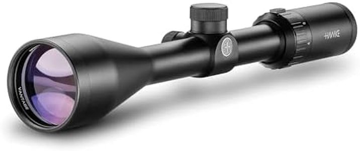 Hawke Vantage 4-12x50 SFP Riflescope | Shockproof Waterproof Fogproof Hunting Riflescope with 30/30 Duplex Reticle, 1 Inch Mono-Tube, Capped Low-Profile Turrets, Fast Focus Eyebell (14150)