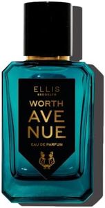 Ellis Brooklyn WORTH AVENUE Eau de Parfum, Fresh Fragrance for Men with Lavender Suede, Cardamom, Angelica Seed & Ambrox Super, Vegan,Cruelty-Free, Sustainable Ingredients – 50ml/1.7 fl oz