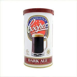 VIRSUS Malto Coopers Diversi Gusti di Malto Artigianale da 1,7kg per Birra Chiara e Birra Scura fatta in casa Malto in Barattolo per Birra Artigianale (Dark Ale)