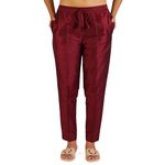 NOORIMAX Women's Viscose Regular Fit Pants for Kurti (in, Alpha, 2XL, Regular, Maroon)