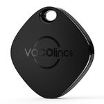 VOCOlinc Bluetooth Item Finder, 1 Pack Tracker Tag-Key Finder Locator, Works with Apple Find My (iOS Only), IP65 Waterproof&Battery Replaceable,Item Locator for Remotes,Luggages,Suitcases,Bags-Black