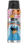 Sesame Street Cookie Monster Sunrise THERMOS STAINLESS KING Stainless Steel Drink Bottle, Vacuum insulated & Double Wall, 24oz