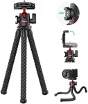 ULANZI MT-33 Camera Tripod,Flexible Mini Tripod with 1/4" Screw for Magic Arm,Octopus Tripod Compatible with iPhone 12 Samsung Canon Nikon Sony Cameras