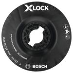 Bosch MGX0500 5 in. X-Lock Backing Pad with X-Lock Clip - Medium Hardness