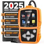 FOXWELL NT201 OBD2 Scanner Car Code Reader, Professional Auto Car Diagnostic Tool in Engine Fault Code Reader for all OBDII cars After 1996, support I/M Readiness, S-mog Check, Free Lifetime Update