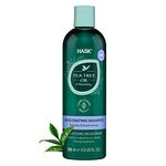 HASK Invigorating Tea Tree Oil Shampoo, thickening for all hair types, colour safe, and cruelty-free - 1 355mL Bottle