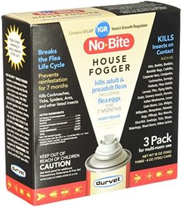 Durvet 011-1131 No Bite IGR House Fogger (3 Pack), 6 oz