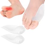 DYKOOK Gel Bunion Protector Big Toe Straightener 8 Pack Soft Bunion Relief Bunion Pad Guard Ease Blister and Rubbing Pain ,Prevent Calluses