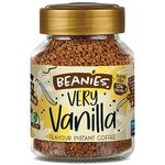 Beanies|Instant Flavoured Coffee |Very Vanilla|Low Calorie, Sugar Free|50 g|Pack of 1