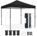 Yaheetech 8x8 Pop Up Canopy Easy Se