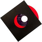 Vinyl Record Sleeves 45rpm - 7 inch Acid Free Protection Black Paper Covers for Single Records 50 pack