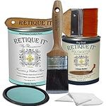 Retique It Chalk Finish Renaissance furniture paint, 35 Seven Seas, 32 Ounces