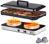 AMZCHEF Double Induction Cooktop wi