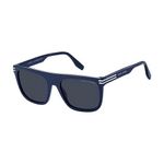 Marc Jacobs Unisex's Modern Sunglasses, Blue, 56