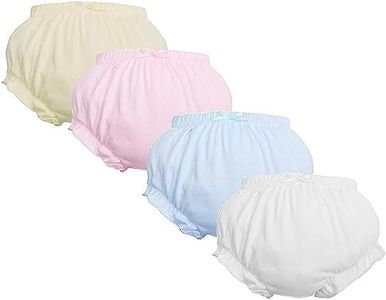 SeClovers 4 Pack Toddler Soft Assorted Underwear,Briefs-Adorable Panties for Baby Girls, A, 18-24 Months