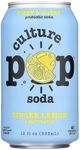 Culture Pop Soda Ginger Lemon Soda,