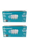 EcoSmart 60W Equivalent Daylight A19 Energy Star, Dimmable LED Light Bulb (8 Pack)