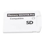 PS Vita Game Cards Adapter, Micro Memory Card Slot Adapter PS Vita Micro Storage Card Adapter Compatible with All for PS Vita Devices