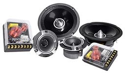 Pair Rockville X6.5C Competition 6.5" 1000 Watt Component Speakers/Titanium Tweeters