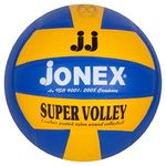 JJ Jonex Rubber Super Moulded Volleyball (Multicolour, Standard)