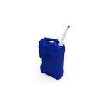 IGLOO 6 Gallon Heavy Duty Portable Camping Hiking Water Storage Container, Blue