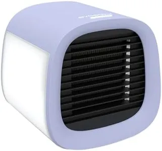 Evapolar Portable AC Unit- Small Personal Air Conditioners - Evaporative Air Cooler for Desk, Car & Camping - Swamp Cooler - Evachill, Lavanda