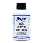 Angelus Brand Acrylic Leather Paint Mate Finisher No. 620 - 4oz