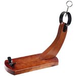 Buarfe Huelva Ham Stand Jamonprive Design - Spanish Ham Holder, Multicolor, 41.5 x 18.49 x 8.51 cm