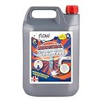 Flow 5 Litre Sink & Drain Unblocker & Cleaning Liquid | Plug Hole Toilet Cleaner Tool | Industrial Heavy Duty (5 Litre)