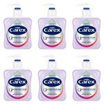 Carex Dermacare Sensitive Antibacterial Hand Wash, Soap for Senstive Skin, Gentle and Protects Hands, Bulk Buy, Pack of 6 x 250ml