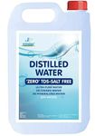 VITSZEE Distilled Water | H2O | Pure Di-Ionised Distilled Water For multipurpose uses Battery/Inverter, Autoclaving,Reagent water,Lab and Scientific Products (99.9% Pure (0 TDS) 5L DISTILLED WATER)