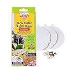 Zero In Flea Killer Refill Kit. 3 Discs and 2 Spare Lamps. Poison-Free Treatment. Targets Bedding and Carpets Over a 10 m Radius