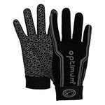 Optimum Thermal Liner Velocity Gloves | Cushioned, Breathable, Warm Padded | Enhanced Grip for Rugby, Football, Cycling | Multi Color Senior & Junior Sizes