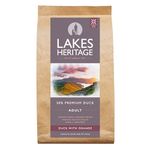 Lakes Heritage 50% Premium Duck & Orange, Grain-Free, Adult dog Food, Omega 3 Supplement, Supports Digestive Health 2KG