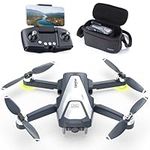 Holyton Drone with Camera, HT50 Drones for Adults with Camera 4K Under 249g, GPS Return, Follow Me, Brushless Motor, 25 Mins Flight Time, Remote Control Foldable Drone for Beginners