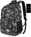 YAMTION 17 Inch School Backpack for