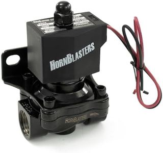 HornBlasters 1/2" 12v Stainless Steel Electric Air Valve