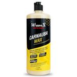 WaveX Carnauba Wax Car Polish Cream (1 L) | Car Wax That Provides Deep Wet Shine | Car Wax Polish For Car Paint, Headlights & Chrome Components