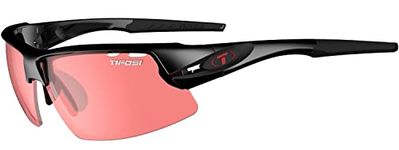 Tifosi Crit Crystal Black/Enliven Bike Red Lens