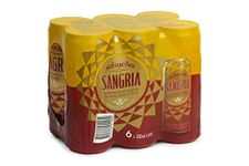 Solsueño Sangria | A refreshing blend of Spanish Red Wine and Natural Fruit Extracts | 5% ABV | 330ml Can | Pack of 6 |