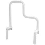 Delta DF585 Bathroom Safety Multi-Grip Bathtub Safety Rail, White