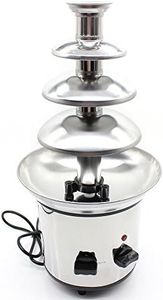 Fuente de chocolate de Hansemay, fondue de la fuente de chocolate del acero inoxidable para el hogar, fiestas de niños, bodas, etc. (4 Tier)