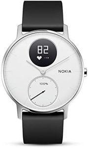 Withings Steel HR - Hybrid Smartwatch - Activity Tracker with Connected GPS, Heart Rate Monitor, Sleep Monitor, Smart Notifications, Water Resistant with 25-day battery life