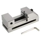 Giilayky QKG50 High Precision Machine Vise 2 Inch Fast Moving CNC GAD Tongs Plain for Grinding Milling Machine