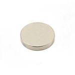 N42 Neodymium Magnet for Arts, Crafts, Model Making, DIY, Hobbies, Office, and Home - 30mm dia x 5mm thick - 12kg Pull - Pack of 10
