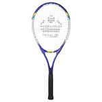 Cosco Max Power Aluminium Tennis Racquet (Blue)