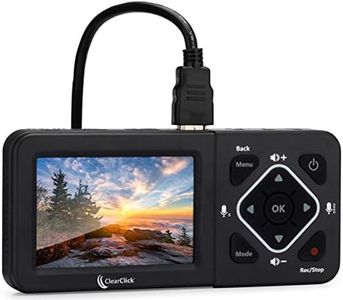 ClearClick HD Video Capture Box Ultimate - Capture and Stream Video from HDMI, RCA, VHS, VCR, DVD, Camcorders, Hi8