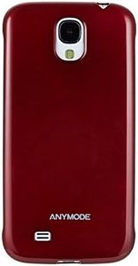 Anymode BRHC000KRD - Carcasa para Samsung Galaxy S4, color rojo