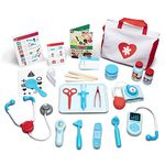 Melissa & Doug Doctors Set for Kids Educational Toys for 3+ Year Old Girls or Boys, Kids Doctors Kit for Children, Doctor Set for 3 Year Old Girl Gifts, Dr Playset Kids Role Play Toys Age 3 4 5 6