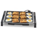 Presto XL 07073 Electric Tilt-N-fold Griddle, 19", Black